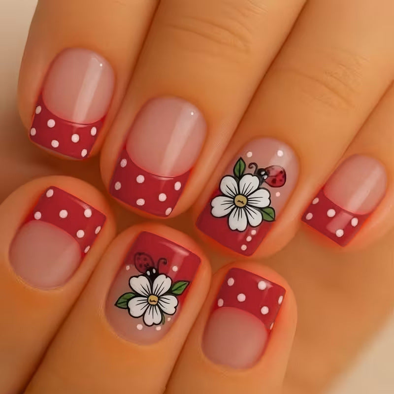 Cute Floral Nail Art Enhancements Kalsten