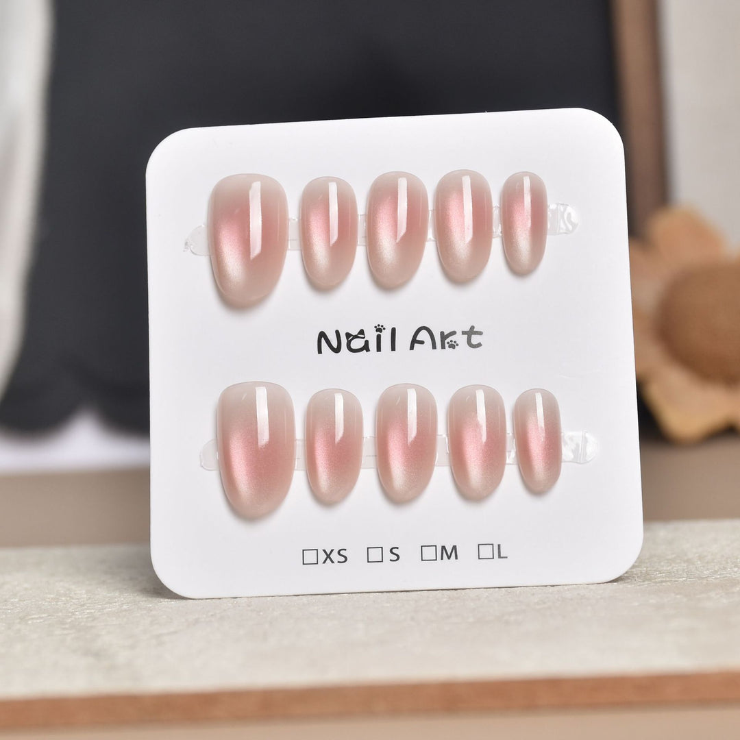 Artistic Star-Embellished Press-On Nail Set Kalsten