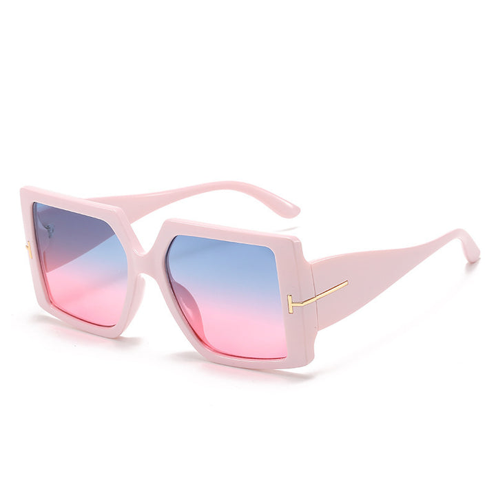 Oversized Geometric Shield Sunglasses Kalsten