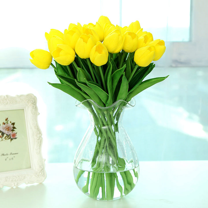 Realistic Faux Tulip Stem