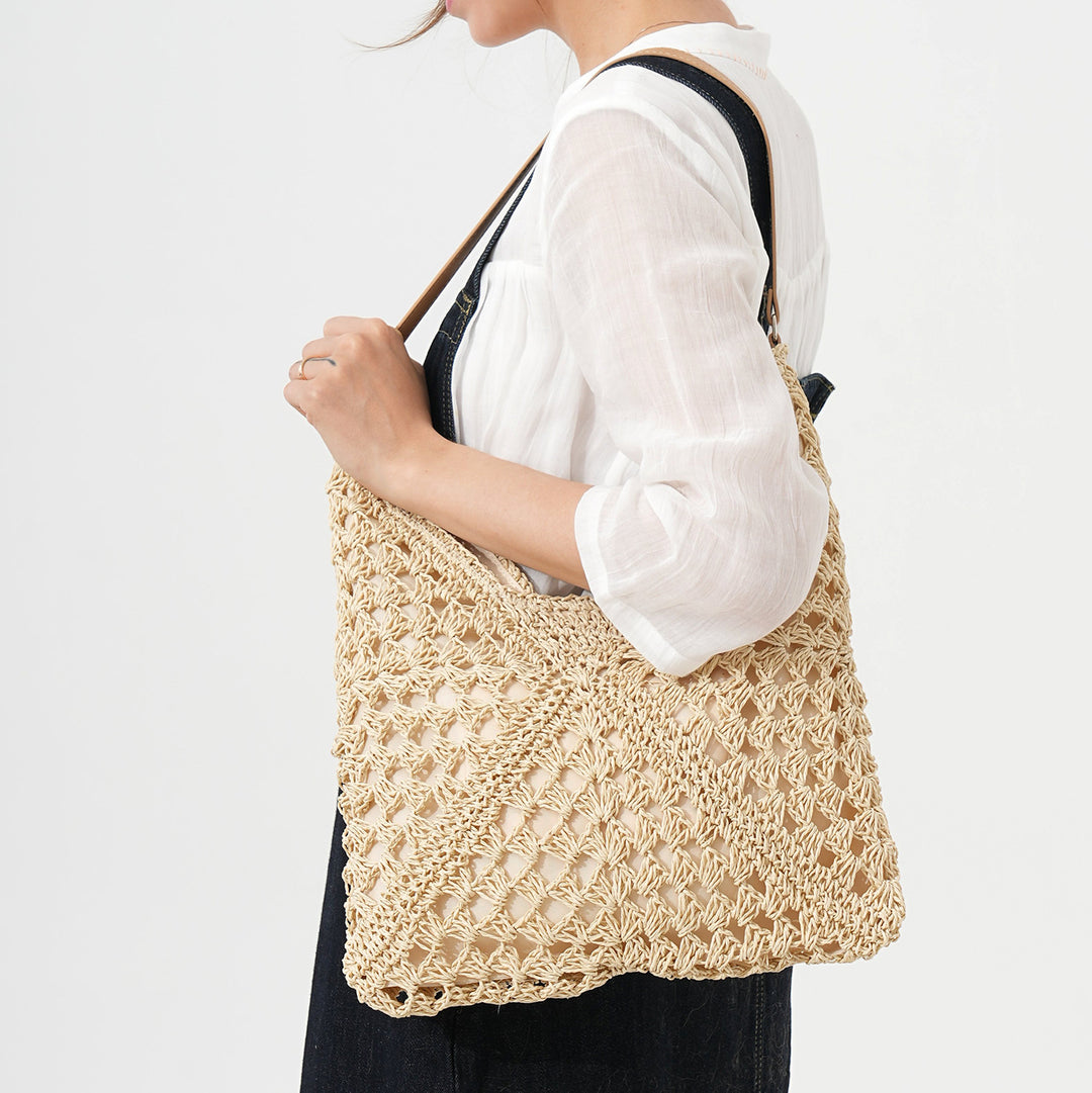 Hand-knotted shoulder bag Kalsten