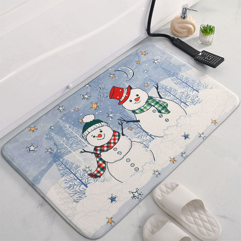Fun Holiday Themed Bath Rug Kalsten
