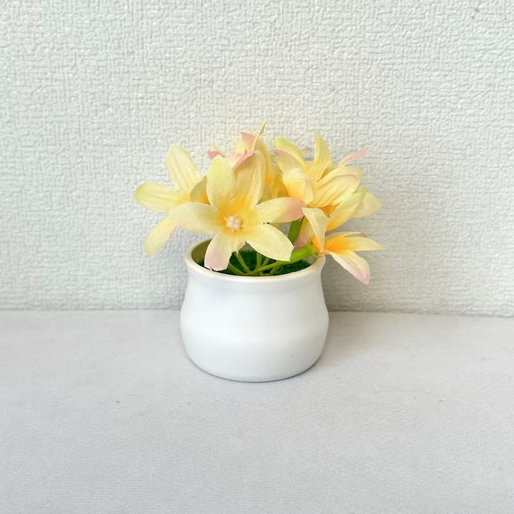 Elegant Faux Floral Centerpiece for Home Decor Display