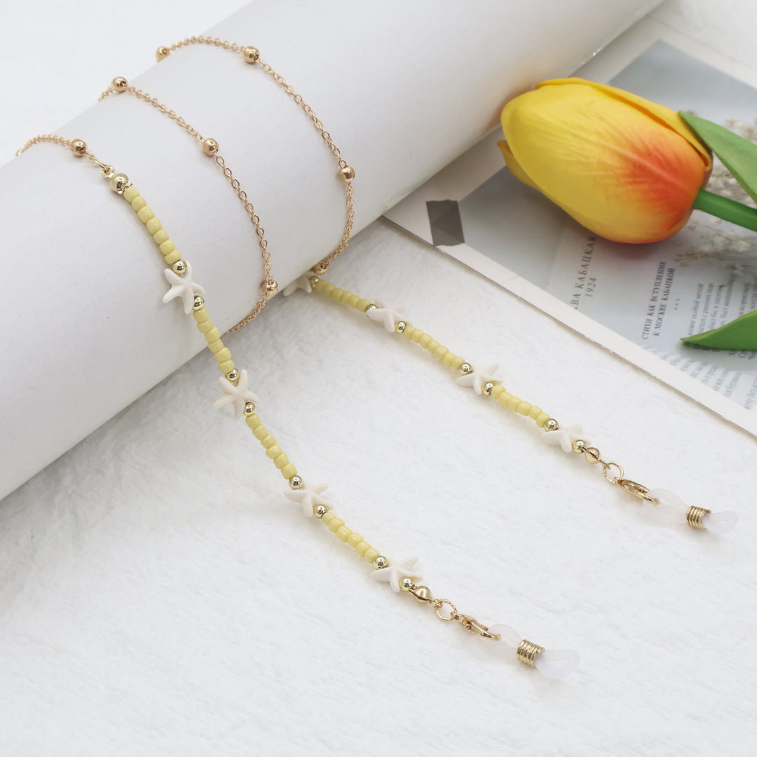 Beach-Inspired Beaded Eyewear Chain Kalsten