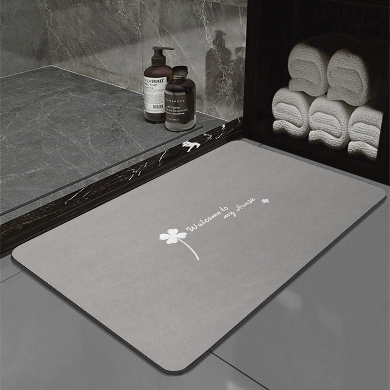 Artistic Abstract Bath Mat