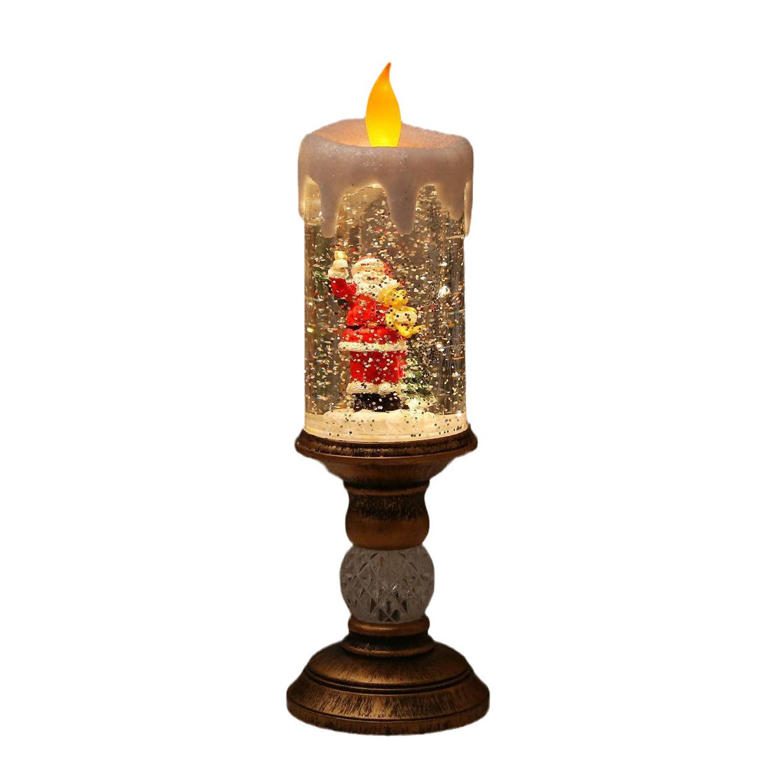 Christmas decoration lantern with snow globe Kalsten