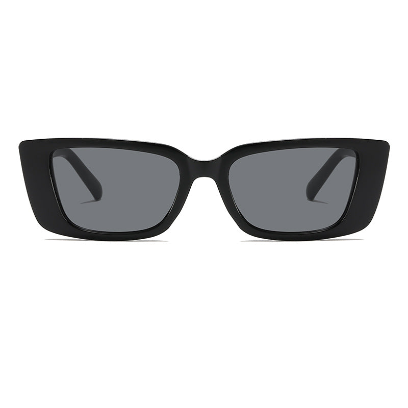 Oversized Square Frame Sunglasses with Glamorous Accent Kalsten