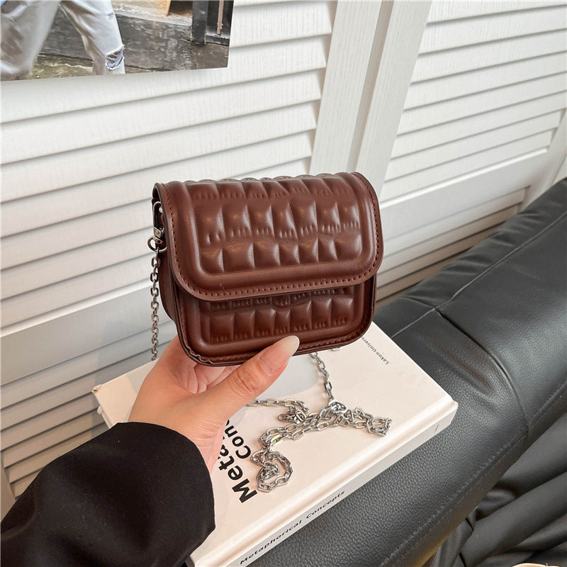 WoTextured Quilted Mini Crossbody Bag Kalsten