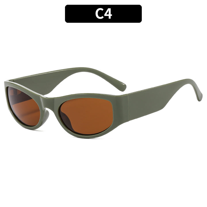 Contemporary Cat-Eye Sunglasses
