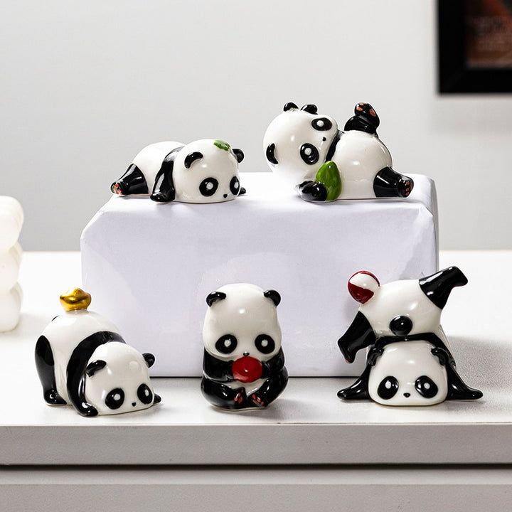Cute Panda Decorative Figure Kalsten