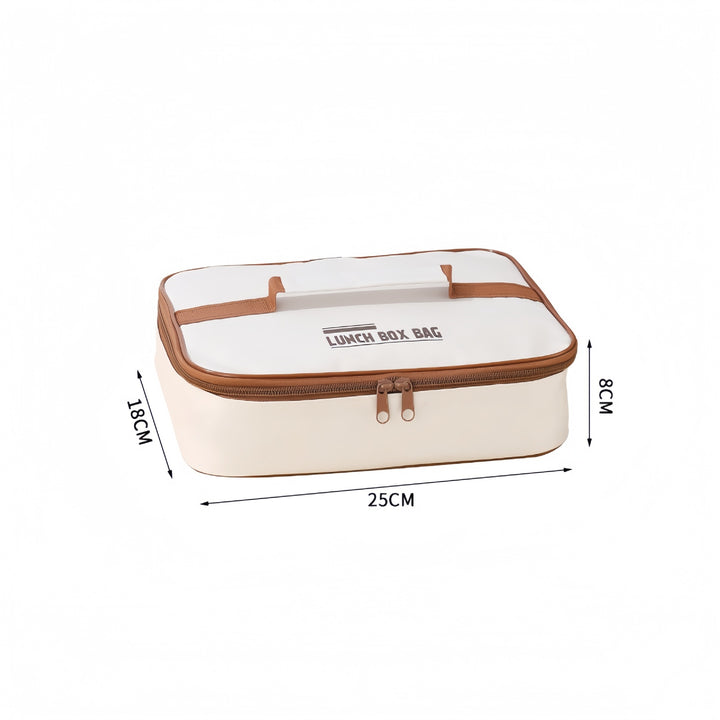 Dual-Compartment Food Storage Container