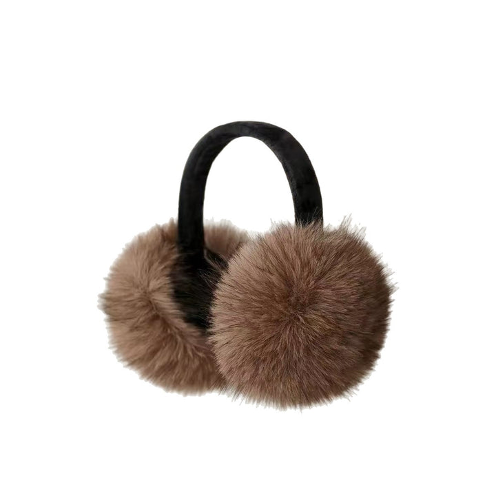 Plush Faux Fur Earmuffs with Velvet Headband Kalsten
