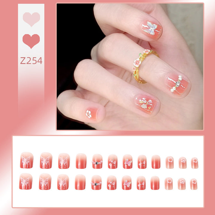 Creative Nail Art Set with Floral Decorations Kalsten