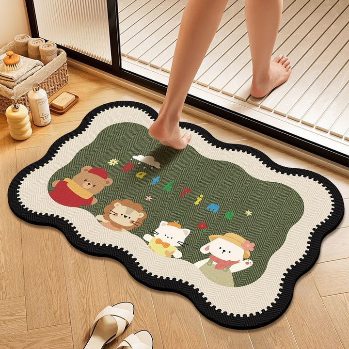 Soft Absorbent Bath Rug Kalsten