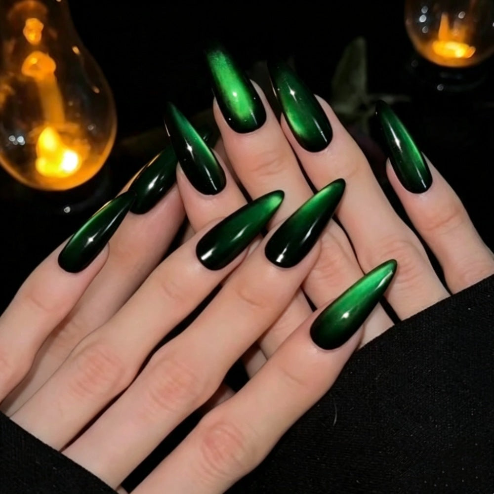 Glossy Stiletto Press-On Nails with Gradient Finish Kalsten