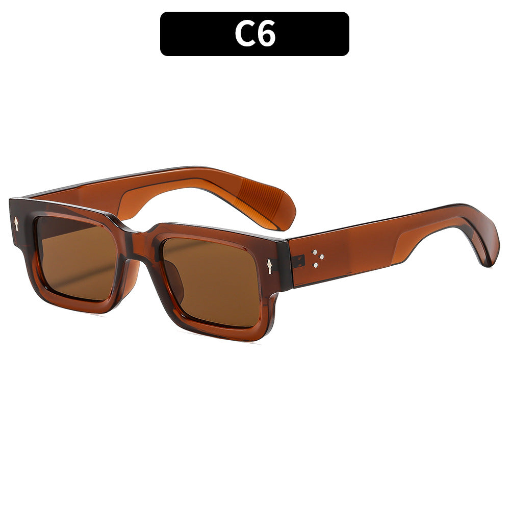 Chunky Rectangular Sunglasses
