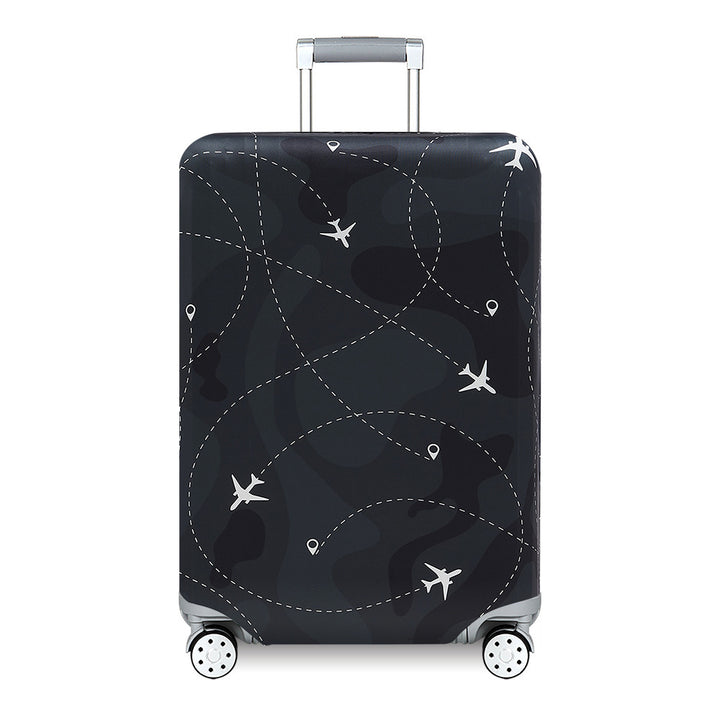 Unisex nan Kids Luggage Cover for Hard Shell Suitcases with Fun Space Design made of Elastic Polyester-Spandex Kalsten