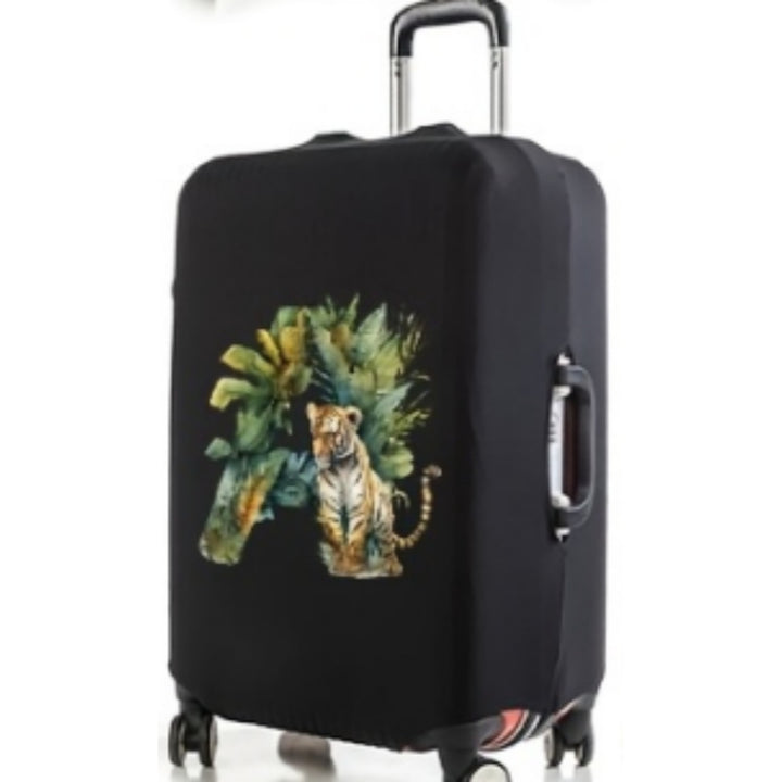 Unisex hard shell suitcase with unique tiger design Kalsten