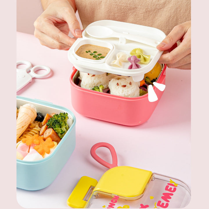 Fun-Themed Multi-Compartment Lunch Storage Container