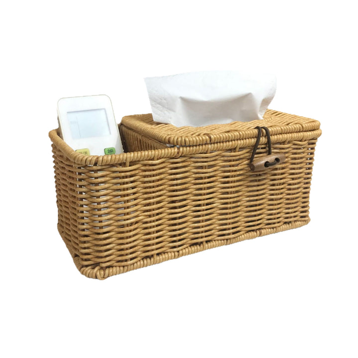 Decorative Woven Tissue Box Holder Kalsten