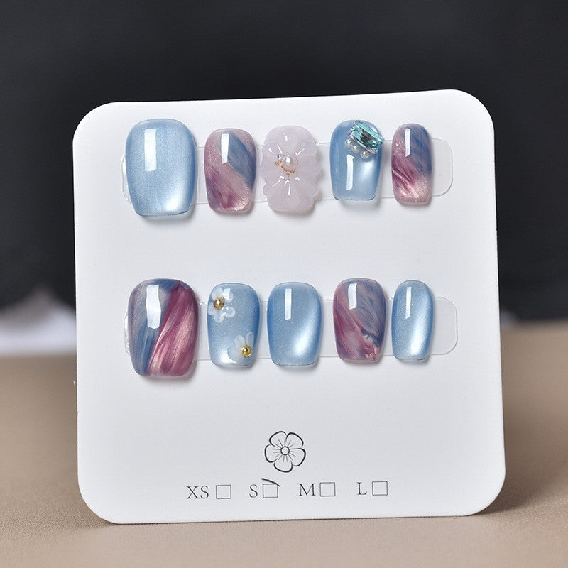 Decorative Animal Print Press-On Nail Set Kalsten