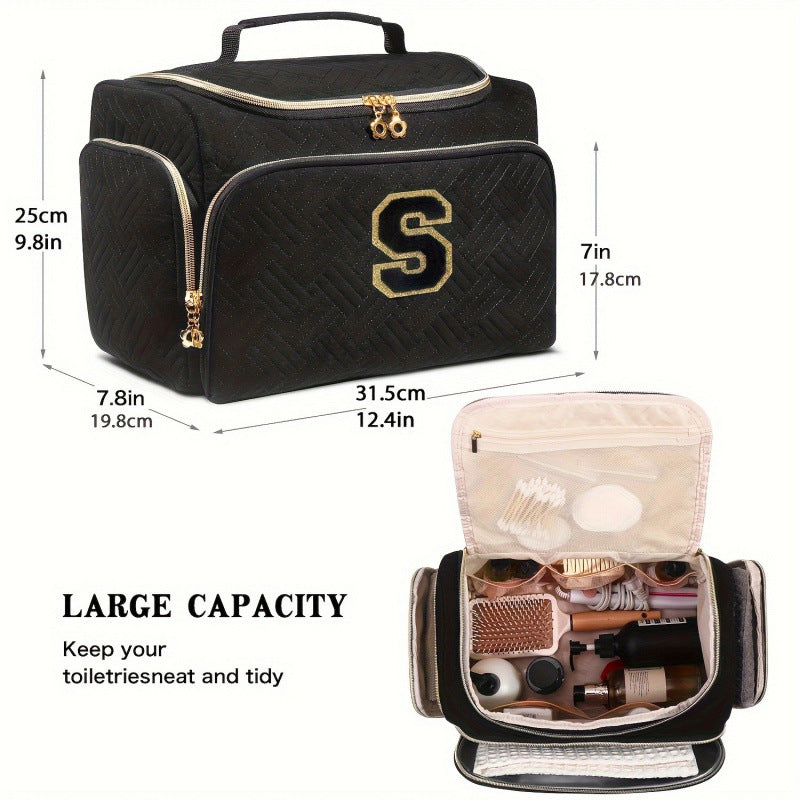 Cosmetic Organizer Bag with Multi-functional Interior Layout Kalsten