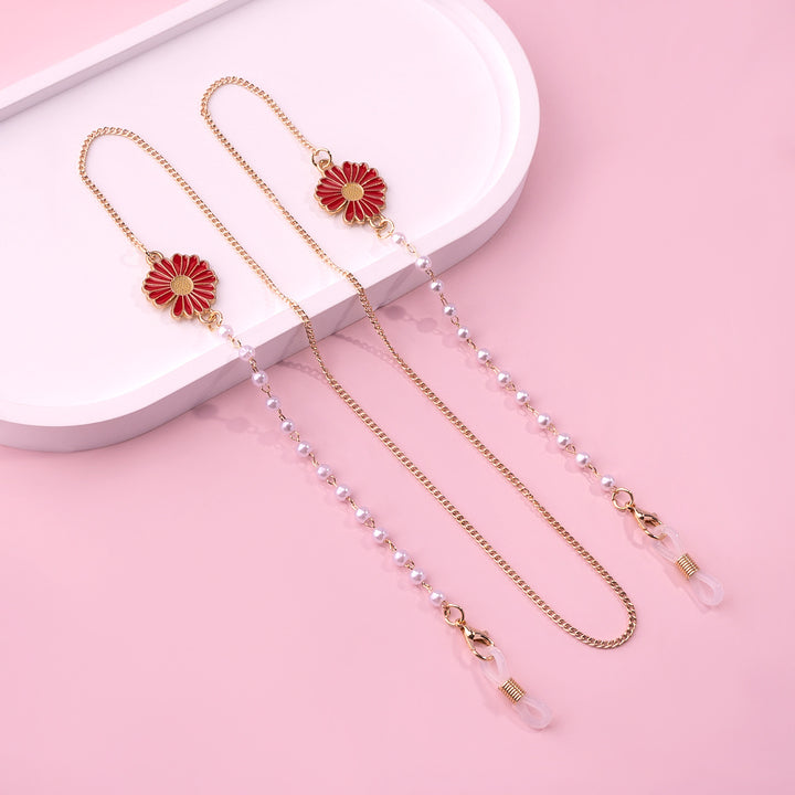 Floral Design Eyewear Chain Kalsten