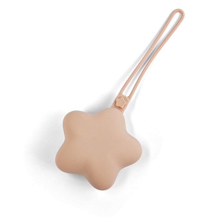 Silicone Star-Shaped Mini Pouch with Loop Strap