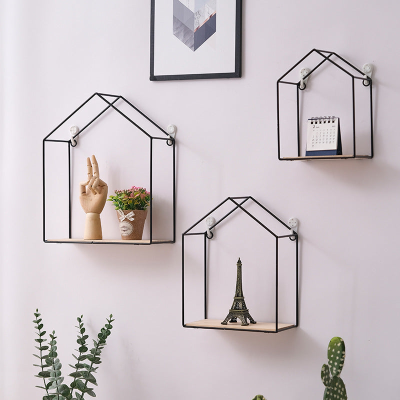 Modern Geometric Wall Shelf