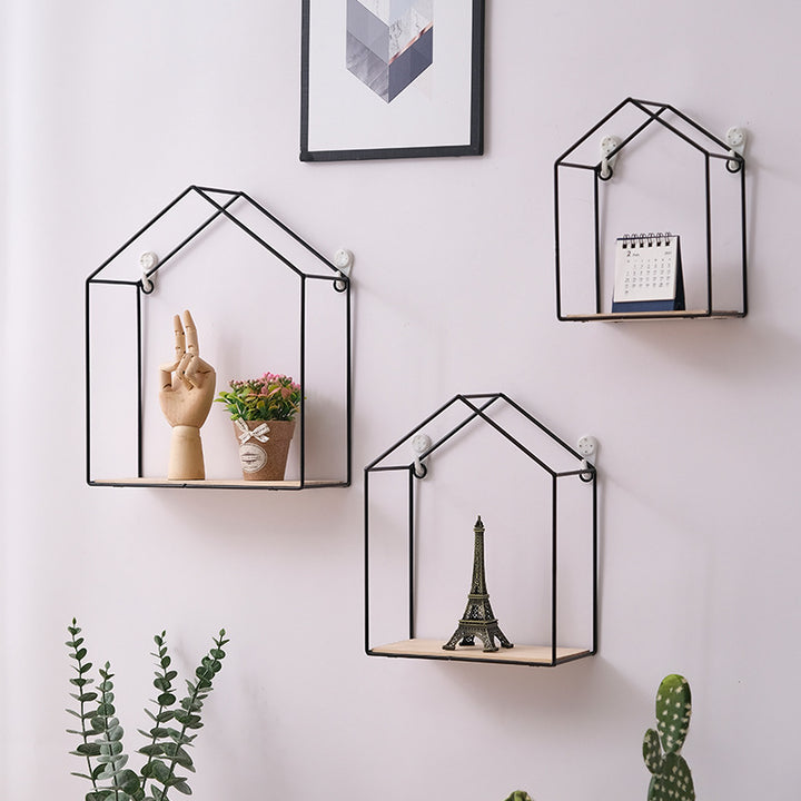 Modern Geometric Wall Shelf