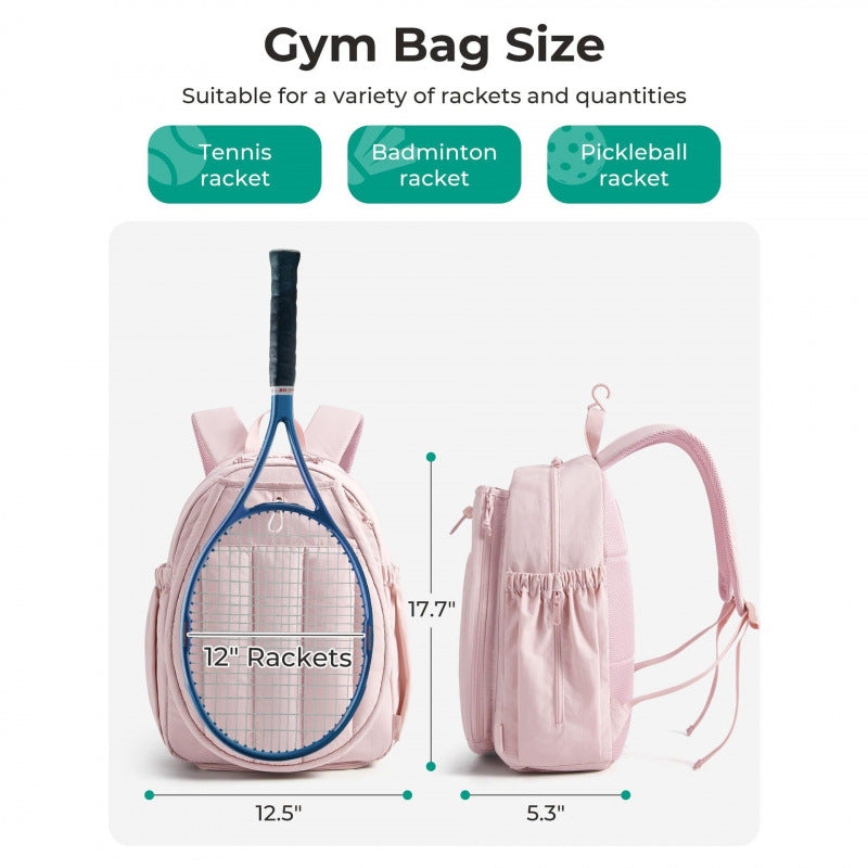 Sporty tennis backpack with insulated compartment Kalsten