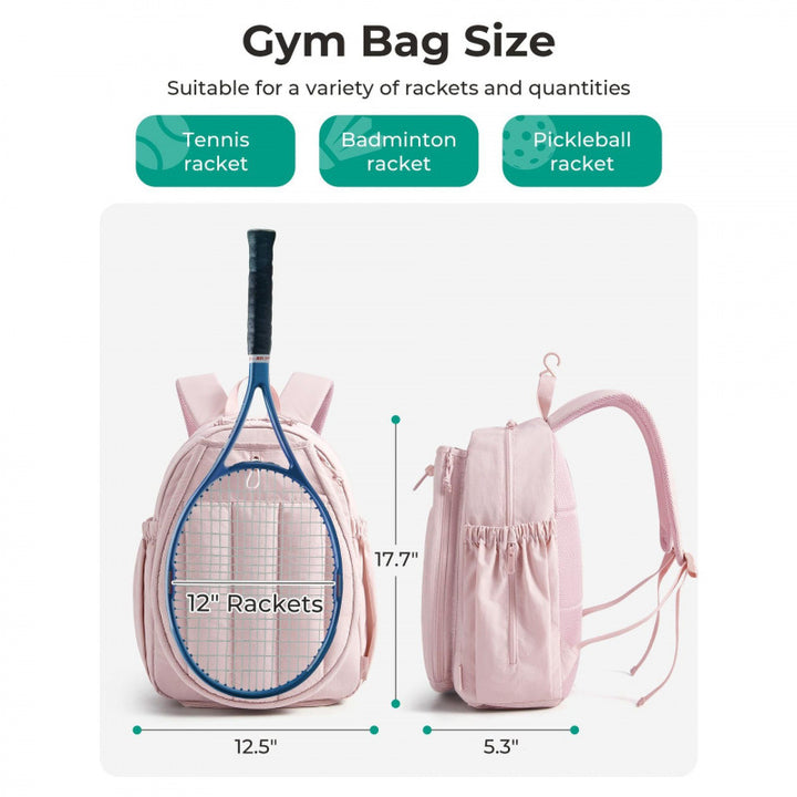 Sporty tennis backpack with insulated compartment Kalsten