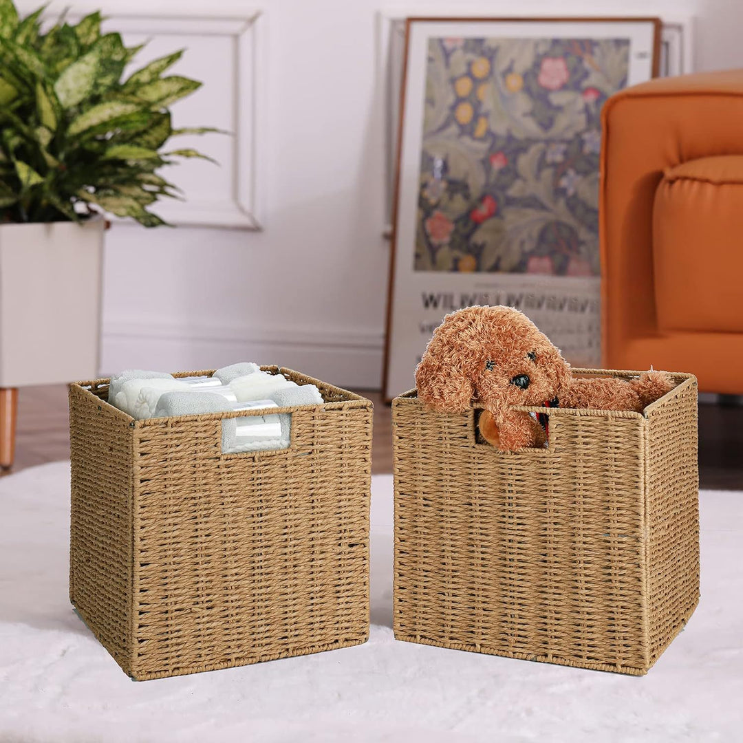 Woven Seagrass Toy Storage Container Kalsten