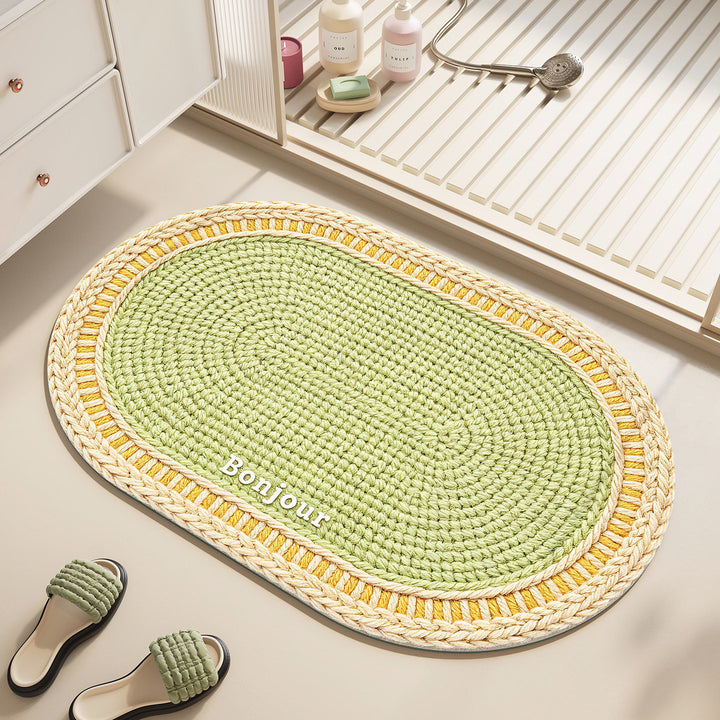Cartoon Fruit Shaped Bath Mat