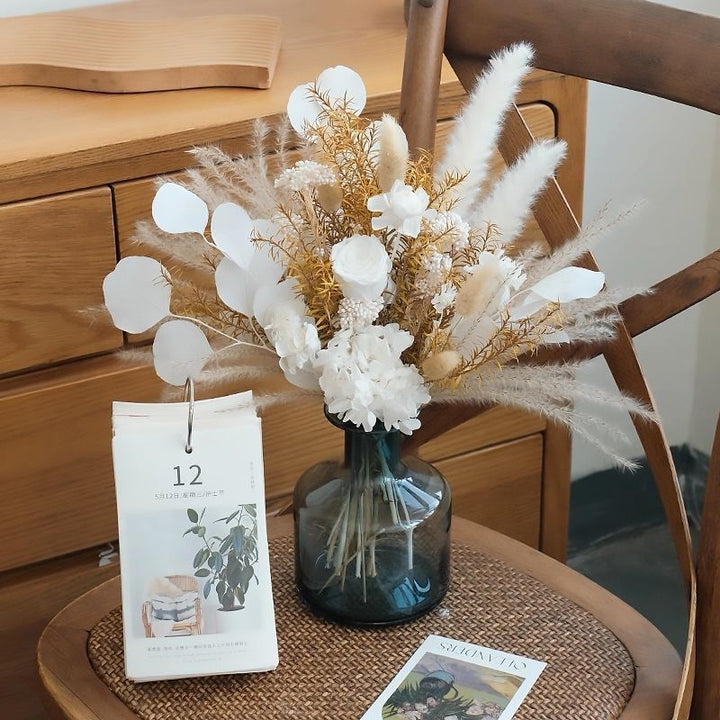 Artistic Dried Floral Arrangement