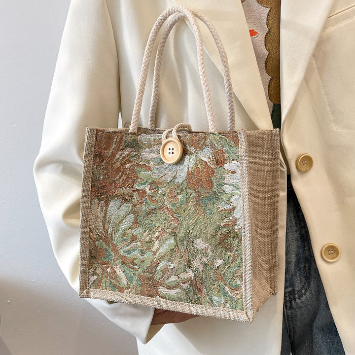 Decorative Floral Handbag