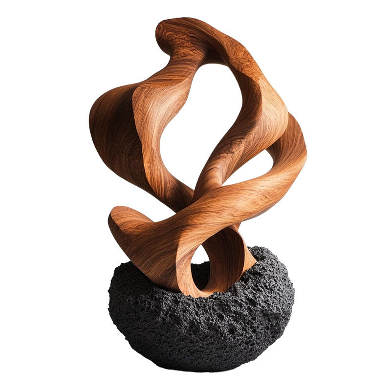 Abstract Decorative Bird Sculpture