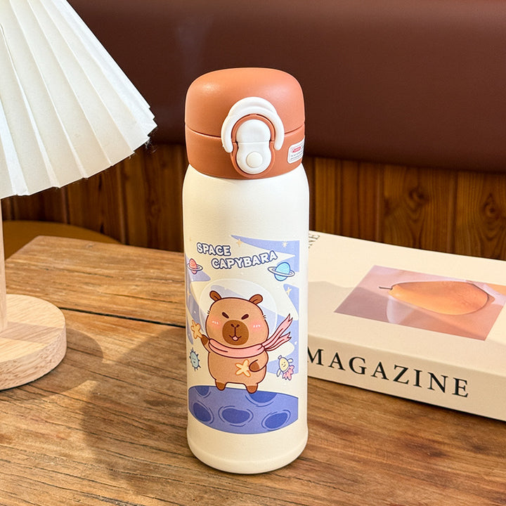 Ladies Insulated Drinking Bottle with Colorfully Designed Animal Motif Kalsten