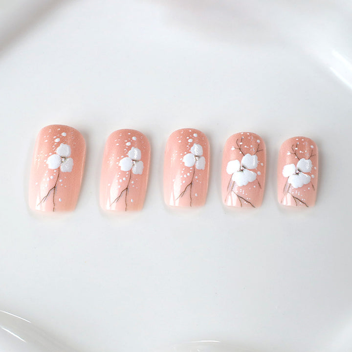 Floral Acrylic Nail Art Enhancements Kalsten 1789915083