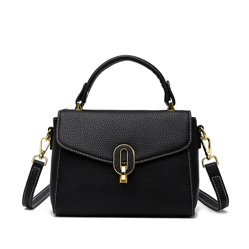 Elegant Structured Top-Handle Handbag Kalsten
