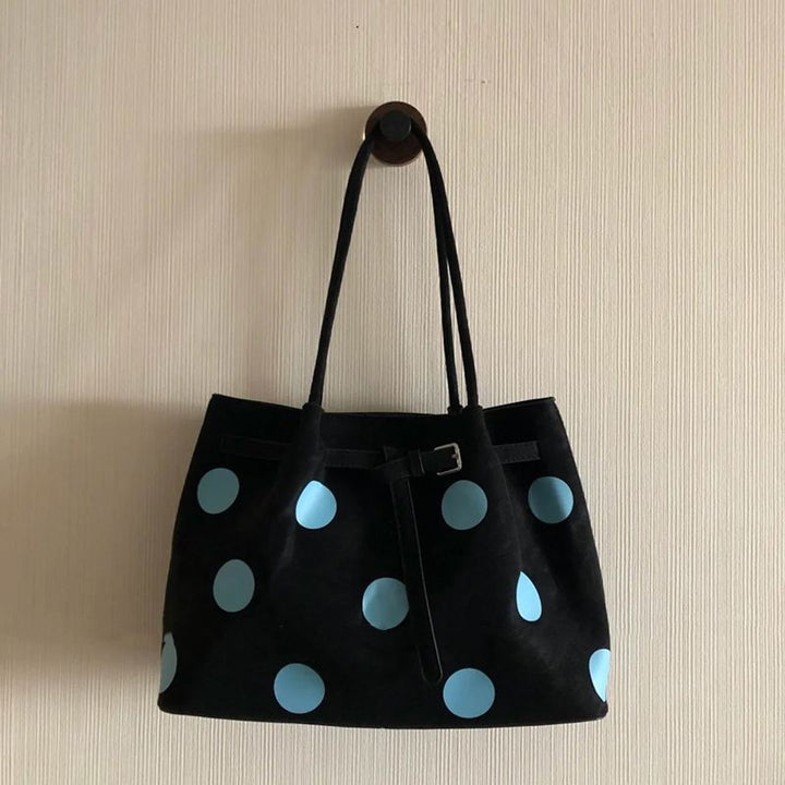 Stylish Polka Dot Tote Bag Kalsten