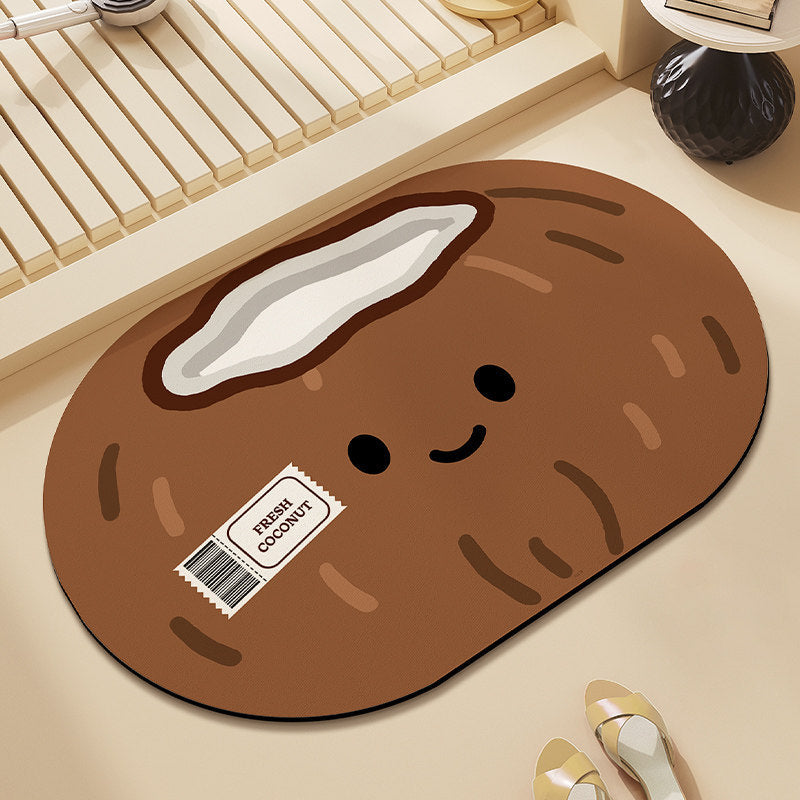 Playful Cloud-Shaped Bath Mat Kalsten