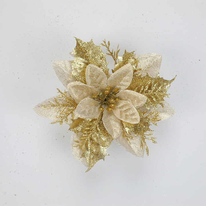 Decorative Glittering Floral Pin Kalsten