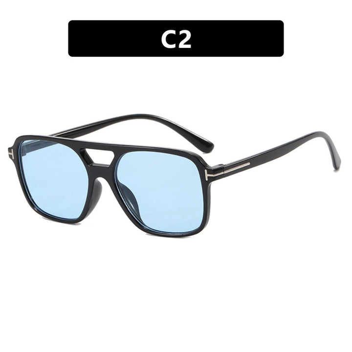 Ladies elegant geometric sunglasses with stylish frame Kalsten