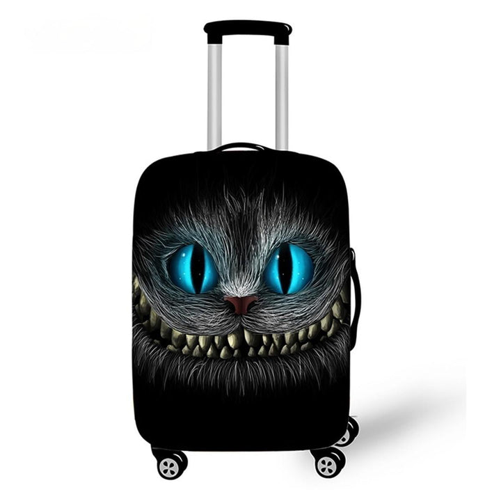 Women's hard-shell suitcase with creative cat design attraction Kalsten