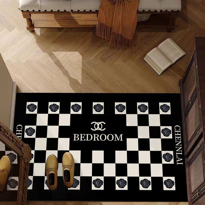 Stylish Geometric Patterned Floor Mat