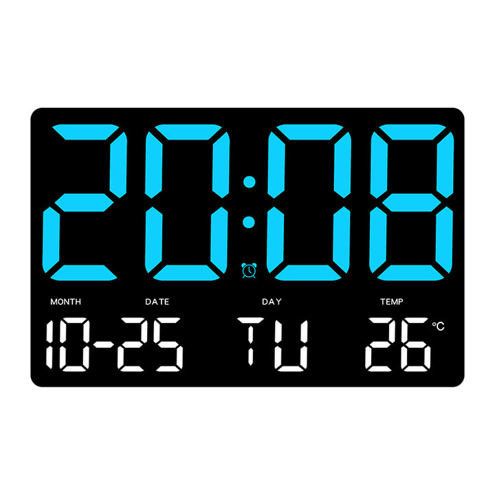 Digital multifunction watch with large display Kalsten