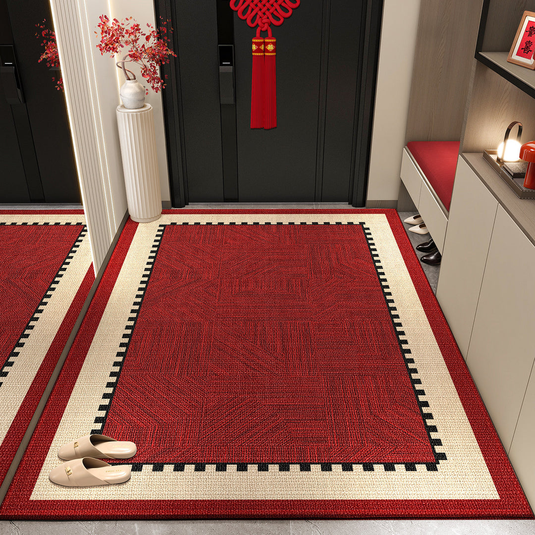 Elegant Patterned Entryway Mat
