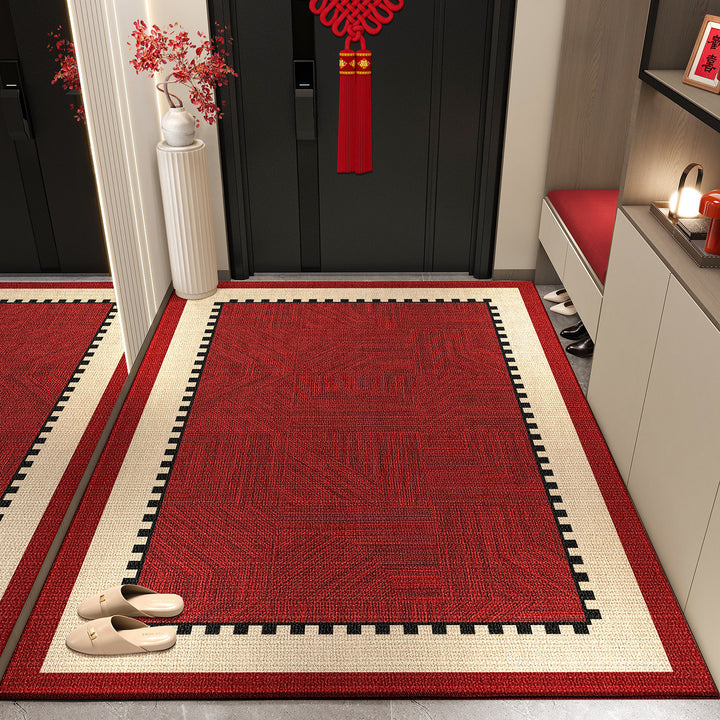 Elegant Patterned Entryway Mat