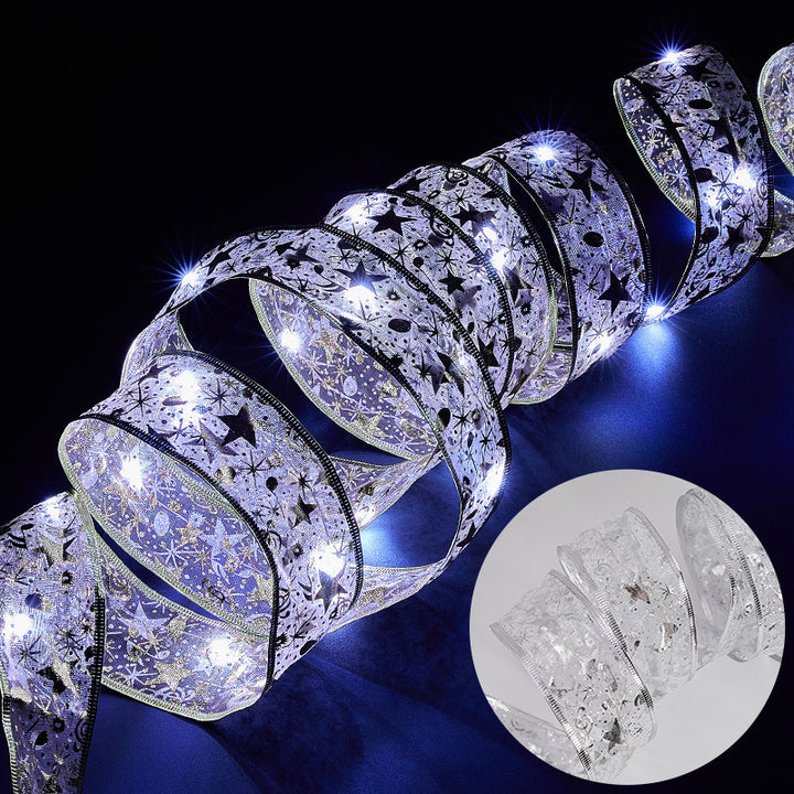 LED Decorative Ribbon with Festive Design Kalsten